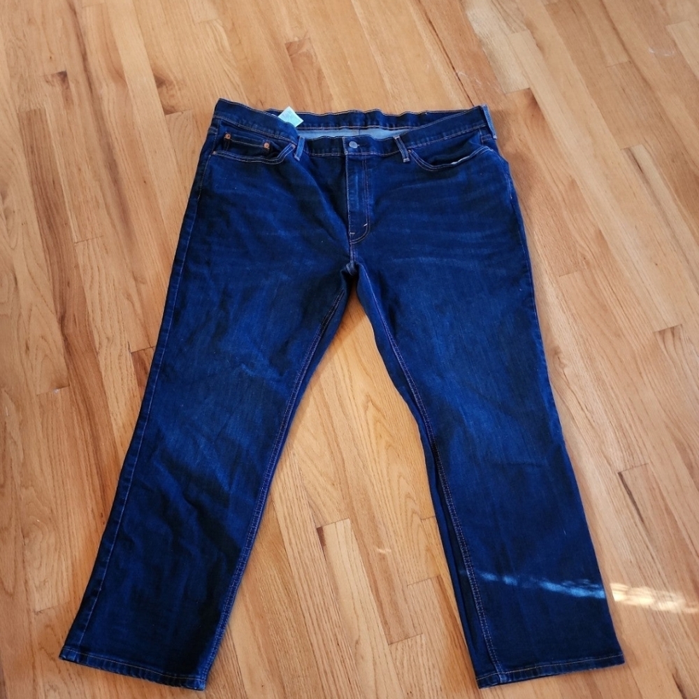 Men's Levi's Denim Stretch Jeans Straight Leg 44 x 32